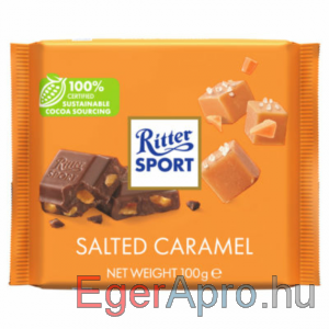 Eladó Ritter Sport csokoládé 100 g sós karamellás 380Ft