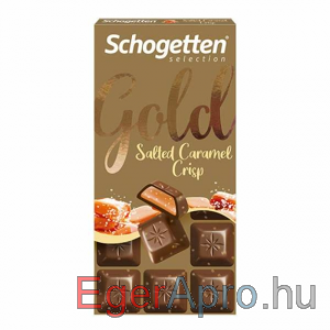 Eladó Schogetten Gold 100g Tejcsoki sós karamellás 349Ft